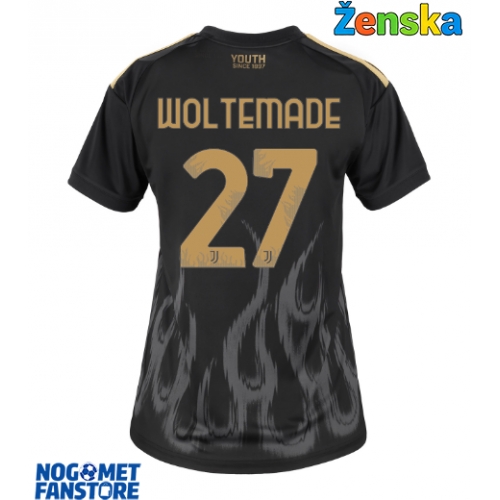Juventus Nick Woltemade #27 Rezervni Dres za Ženska 2026-27 Kratak Rukav